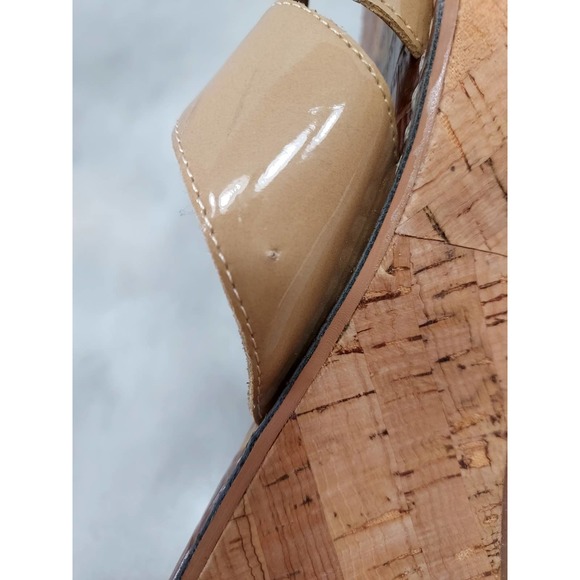 Sam Edelman Slide Wedge/Platform Tan Sandals Size 8.5M - Picture 8 of 8